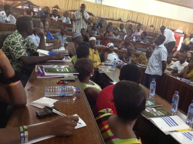 Public Forum on the 2012_2013 GHEITI Reports at Obuasi -Ashanti Region